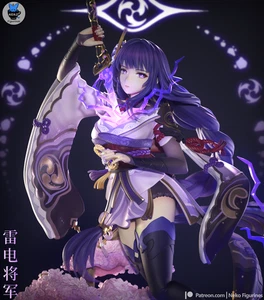 Raiden Shogun | 3D Printed Figure | Collectible | Art Piece - Picture 1 of 14