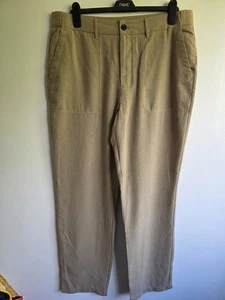 Herren Rohan Porto Leinenhose Beige 36R - Bild 1 von 6