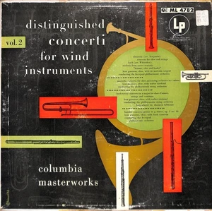 Leon Goossens - Distinguished Concerti for Wind Instruments LP 33RPM Columbia - Foto 1 di 2