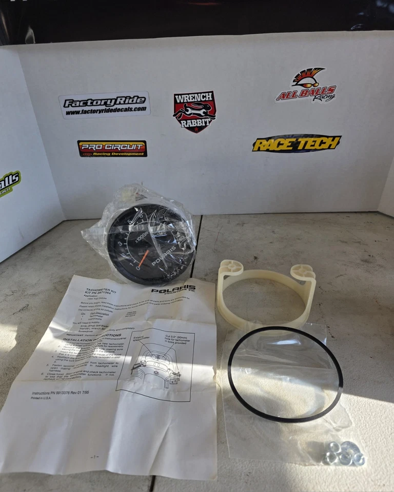 1996 Trail Deluxe тахометр набор Polaris 2871364 новый из старых запасов - Изображение 1 из 4