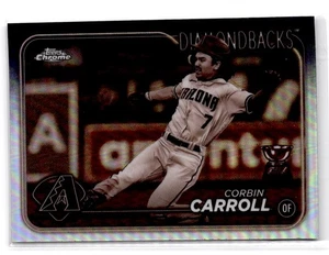 2024 Topps Chrome Corbin Carroll #267 Sepia Refractors Arizona Diamondbacks - Picture 1 of 2