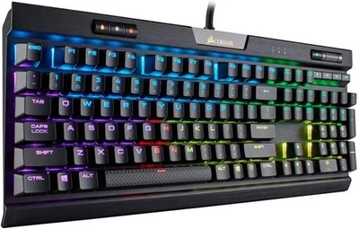 Corsair K70 RGB MK.2 Rapidfire Mechanical Gaming Keyboard Linear Cherry Switches - Image 1 of 4