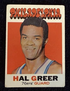 1971-72 Topps Basketball #60 ๐ HOF Hal Greer ๐ Philadelphia 76ers - Picture 1 of 6