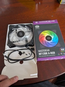 Cooler Master MasterFan MF120R A-RGB , black, please read description , 2000rpm - Picture 1 of 9