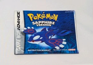 Nur Anleitung Pokemon: Saphir Version (GBA Nintendo Game Boy Advance) ohne Spiel - Bild 1 von 6