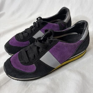 BOTAS 66 Women’s Size US 5 Sneakers Run Midnight Cowboy Black Purple Shoes - Picture 1 of 12