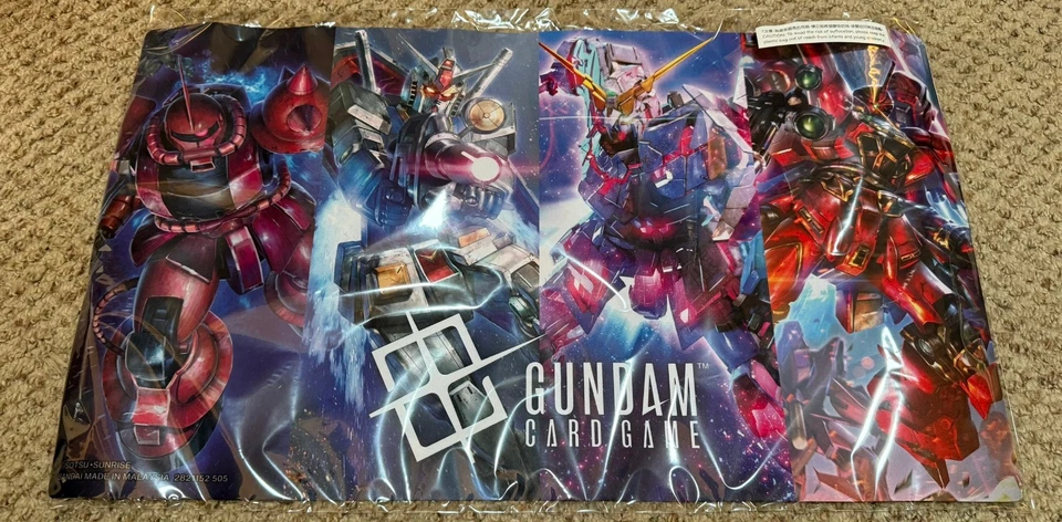 Alfombra de Juego Oficial Gundam - Nueva Precintada - Juego de Cartas Gundam TCG Foto 1 de 1