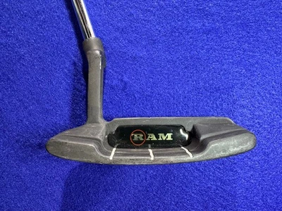 RAM Precision Balanced Heel-Toe Insert Blade Putter RH Steel Shaft 35" - Image 1 of 4