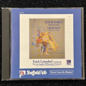 Stravinsky Firebird Suite 1910 Debussy Afternoon Of A Faun CD 1985 Sheffield Lab - Picture 1 of 4
