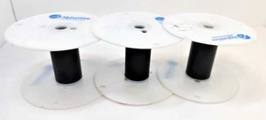 (8x) Empty Plastic Spools 6.5" Dia. - Use for Whatever You Can Wrap Around It! - Picture 1 of 4