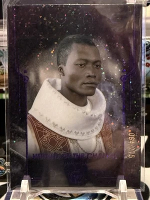 2025 TOPPS CHROME DUNE PURPLE SPECKLE REFRACTOR /275 HERALD OF THE CHANGE #24 TZ - Image 1 of 2