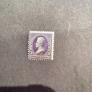 US Stamp Scott #253 Jackson Purple 3c MNH AVG CV$65 - Picture 1 of 4