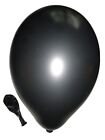 25 Luftballons metallic schwarz Luftballon Ballons EU Qualittsware