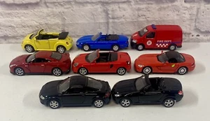 *BRAND NEW* Welly Diecast Lot Of 8 Cars Dodge Viper Audi BMW 4.75 Inch - Picture 1 of 6