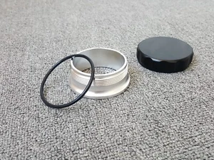 2.0" Aluminum Weld On Filler Neck And Cap Oil Fuel Water Tank Alloy - Bild 1 von 8