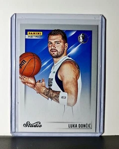Luka Doncic 2024-25 Panini Studio #2 Basketball Card Dallas Mavericks 1/275 - Foto 1 di 2