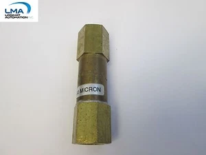 NUPRO 60 MICRON BRASS PNEUMATIC FILTER 1/2 NPT - Picture 1 of 3