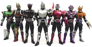 Masked Kamen Rider RYUKI Hero Series (Set of 7) Sofubi 2002 TOEI BANDAI JAPAN - Bild 1 von 24