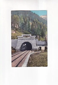 7953) TAUERNBAHN - Spittal - TAUERNTUNNEL Südportal 1910 mit ZUG LOKOMOTIVE alt - Bild 1 von 2