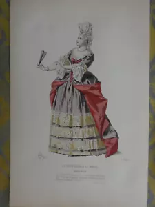 Gravure mode : le chevalier a la mode madame patin geffroy - Picture 1 of 1