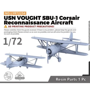 Yao's Studio LYR72254 Model Kit USN VOUGHT SBU-1 Corsair Reconnaissance Aircraft - Picture 1 of 4