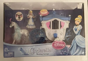 NIB NEW Disney Princess Cinderella Wedding Carriage Mattel 2011 - Rare - Picture 1 of 4