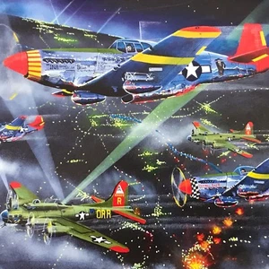 NIGHT FIGHTERS 500 Piece Jigsaw Puzzle 18" X 24" Military 21319 Robert West NEW - Picture 1 of 4