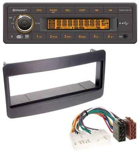 Continental Bluetooth MP3 USB DAB Autoradio für Toyota Celica, MR2 - schwarz - Bild 1 von 5