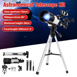 Profi Astronomisches Teleskop + Stativ 150* 70mm HD Monokularer Mond im Freien - Bild 1 von 12