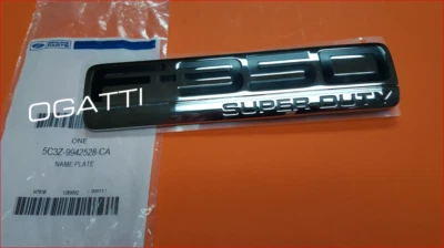 Ford F-350 Super Duty 2005-2007 calcomanía emblema puerta trasera OEM NUEVO 5C3Z-9942528-CA Foto 1 de 3