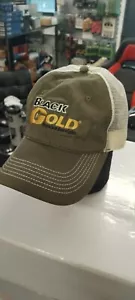 Black Gold -Olive with White Net back with Black and Gold sign - Picture 1 of 1