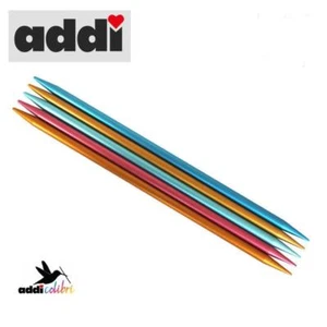 Nadelspiel COLIBRI von addi Länge 15 cm Strumpfnadel extraleicht Socken stricken - Bild 1 von 6