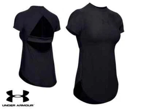 Under Armour Women's BreathLux Stretch Open Back Tee Shirt - Picture 1 of 4