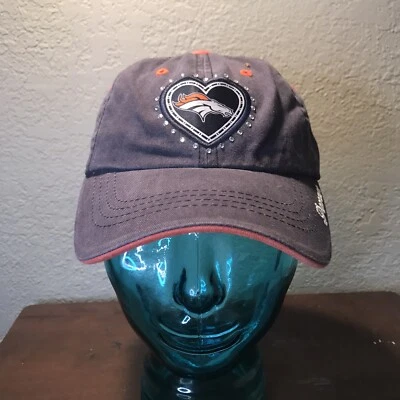 Женская шляпа Denver Broncos NFL сердце логотип Reebok крышка - Изображение 1 из 4