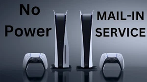 Playstation 5 No Power Mail-In Repair Service Fast!! - Picture 1 of 2