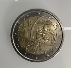 2 Euro Gedenkmünze Italien 2006 – Winterspiele Turin – „Giochi Invernali Torino“ - Bild 1 von 1