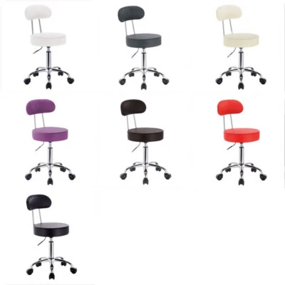 1 x Arbeitshocker Drehhocker Kunstleder Rollhocker Drehstuhl Hokcer Bürostuhl - Bild 1 von 4