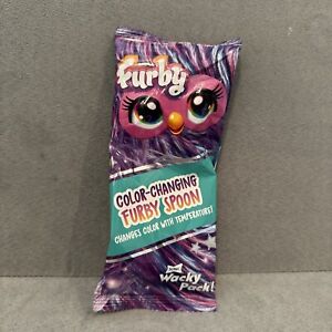 NEW! 2023 Sonic Wacky Pack toy: Furby Color Changing Spoon