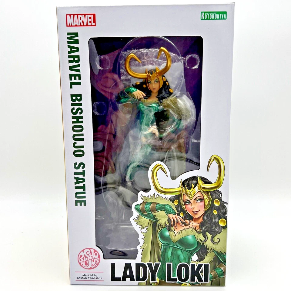 Lady Loki Kotobukiya Marvel Comics Bishoujo Series 1/7 Scale Statue UnOpened