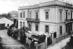 Twt-24 Vornehmes Wohnhaus In Patras, Greece 1920's. Photo - Picture 1 of 1