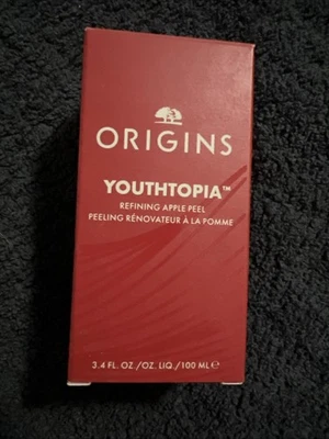 Origins Youthtopia Liquid Exfoliant Refining Apple Peel. Full Size, 3.4 oz. - Image 1 of 4