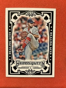 2013 Topps Gypsy Queen #DA-AW Adam Wainwright Dealing Aces - Picture 1 of 2