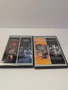 Two Double Features DVD , Jason X, Jason GTH, New Nightmare, And Freddy Vs Jason - Picture 1 of 10