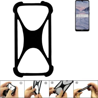 Paraurti f Nokia 2.4 Custodia in silicone Softcase Protezione anteriore protetti - Immagine 1 di 4