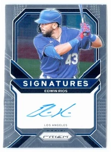 2021 Panini Prizm #SIG-ER Edwin Rios Signatures Auto - Picture 1 of 2