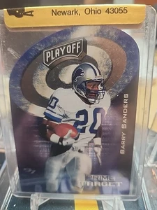 Q997 PLAYOFF ZONE #2 BARRY SANDERS PRIME TARGET INSERT - Picture 1 of 2