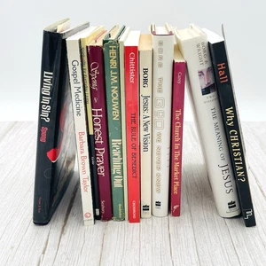 12 Christian Religious Theology Books Pastor Church Library Paperback & Hardback - Bild 1 von 14