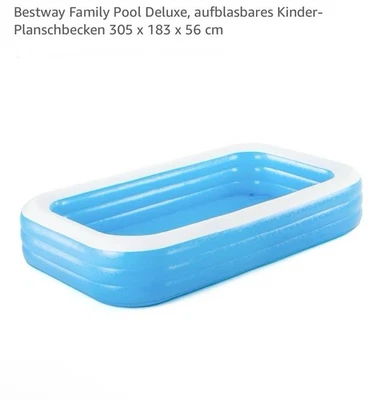 Bestway Familien Pool 305x183x56 Cm Nagelneu Original Verpackt Unbenutzt - Bild 1 von 3
