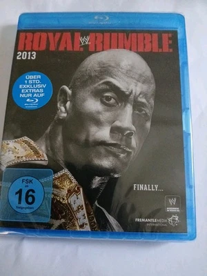 WWE ROYAL RUMBLE 2013 BLU RAY SEALED ROCK CENA BRYAN BIG SHOW PUNK+30 MAN RUMBLE - Image 1 of 2