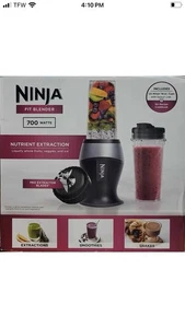 Ninja Fit Einzelportion Mixer mit zwei 16 Unzen Tassen-QB3001SS **NEU** - Bild 1 von 5